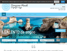 Tablet Screenshot of direzionemondo.com